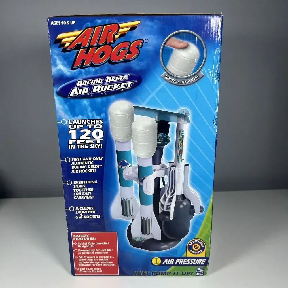 VTG Air Hogs Spin Master Counterstrike Air Rocket Launcher 2003 NEW